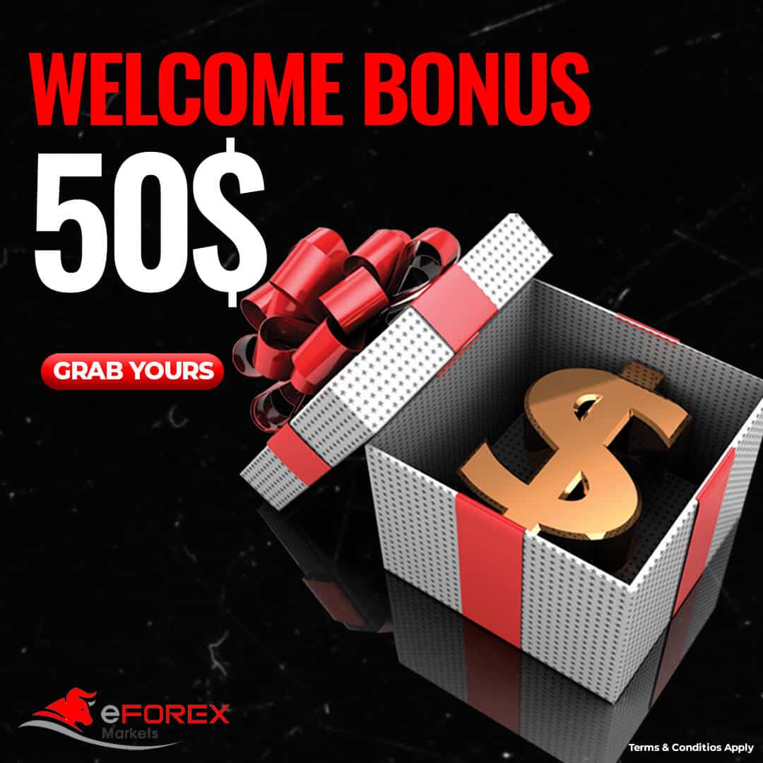 eForexMarkets $50 Welcome Bonus