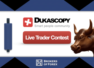 Dukascopy – Live Trader Contest Dukascopy Live Trader Contest