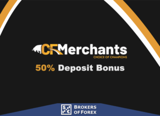 CF Merchants – 50% Deposit Bonus CF Merchants 50% Deposit Bonus