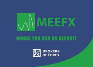 MeeFX – Bonus 200 USD No Deposit MeeFX Bonus 200 USD No Deposit