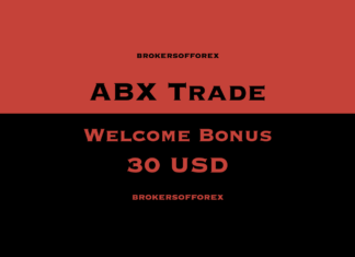 ABX Trade – Welcome Bonus 30 USD ABX Trade Welcome Bonus