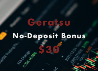 Geratsu – No-Deposit Bonus 30 Geratsu NDB $30