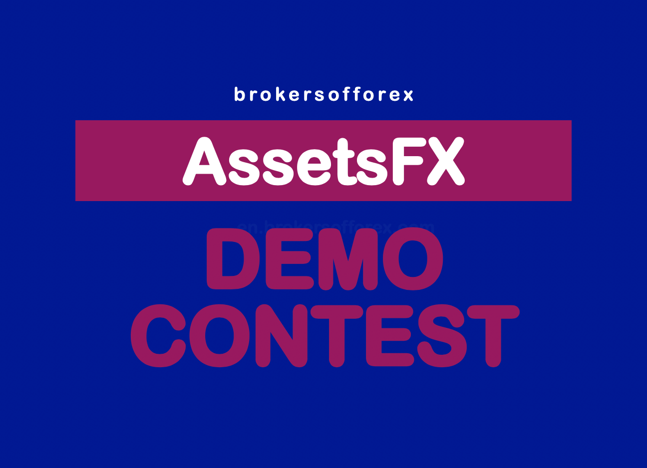 AssetsFX Demo Contest