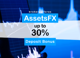 AssetsFX – up to 30% Deposit Bonus AssetsFX Deposit Bonus