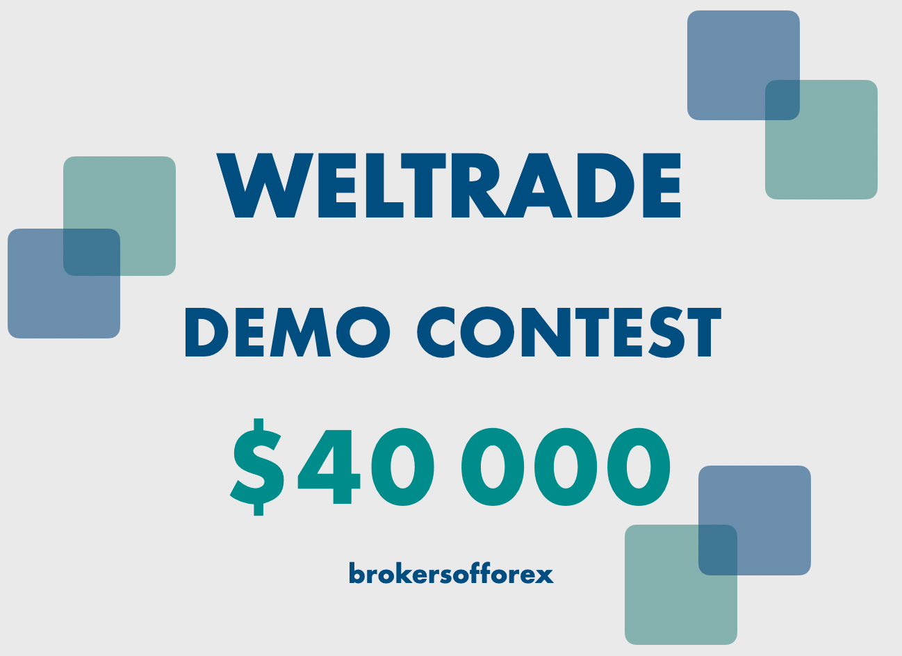 Weltrade Forex Demo Contest