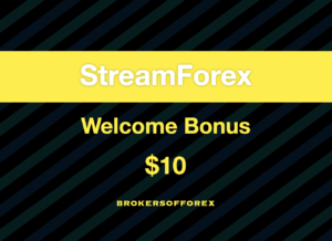 StreamForex Welcome Bonus