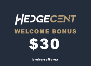 Hedgecent Welcome Bonus