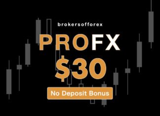 ProFx – $30 No Deposit Bonus ProFx $30 No Deposit Bonus
