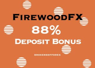 FirewoodFX – 88% Deposit Bonus FirewoodFX 88% Deposit Bonus