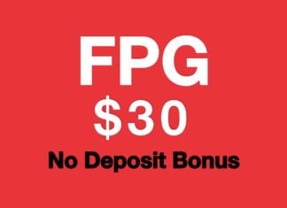 FPG – $30 No Deposit Bonus FPG No Deposit Bonus