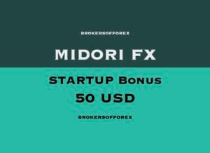 Midori FX 50 USD Startup Bonus