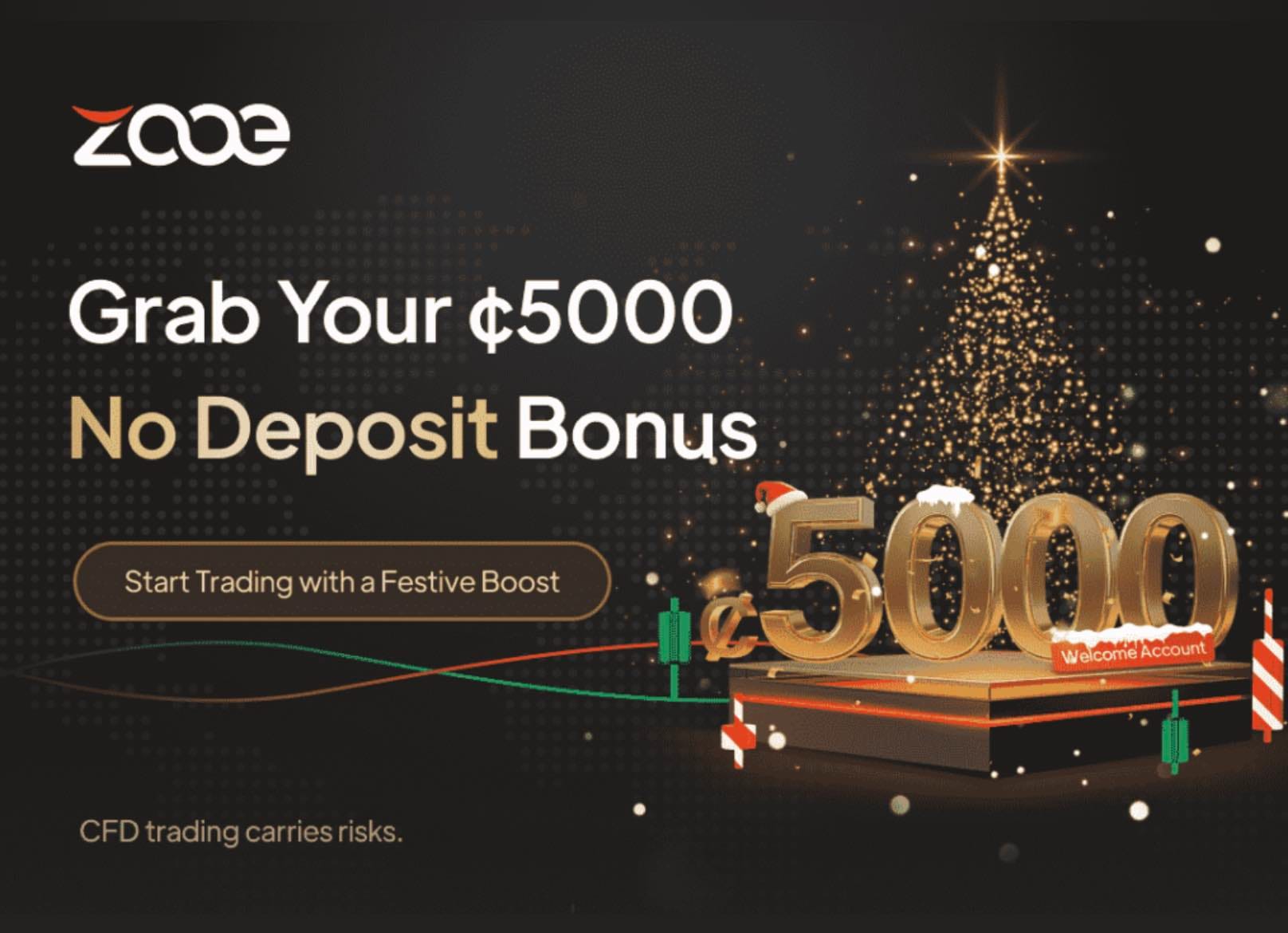 Zooe ¢5000 No Deposit Bonus