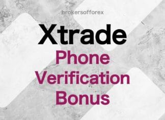 Xtrade – $25 Phone Verification Bonus Xtrade Phone Verification Bonus