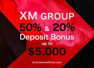 XM Group – Deposit Bonus up to $5,000 XM Group Deposit Bonus