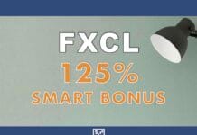 FXCL – 125% Smart Bonus FXCL 125% Smart Bonus