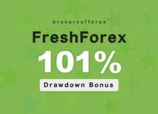 FreshForex – Drawdown Bonus 101% FreshForex 101% Drawdown Bonus