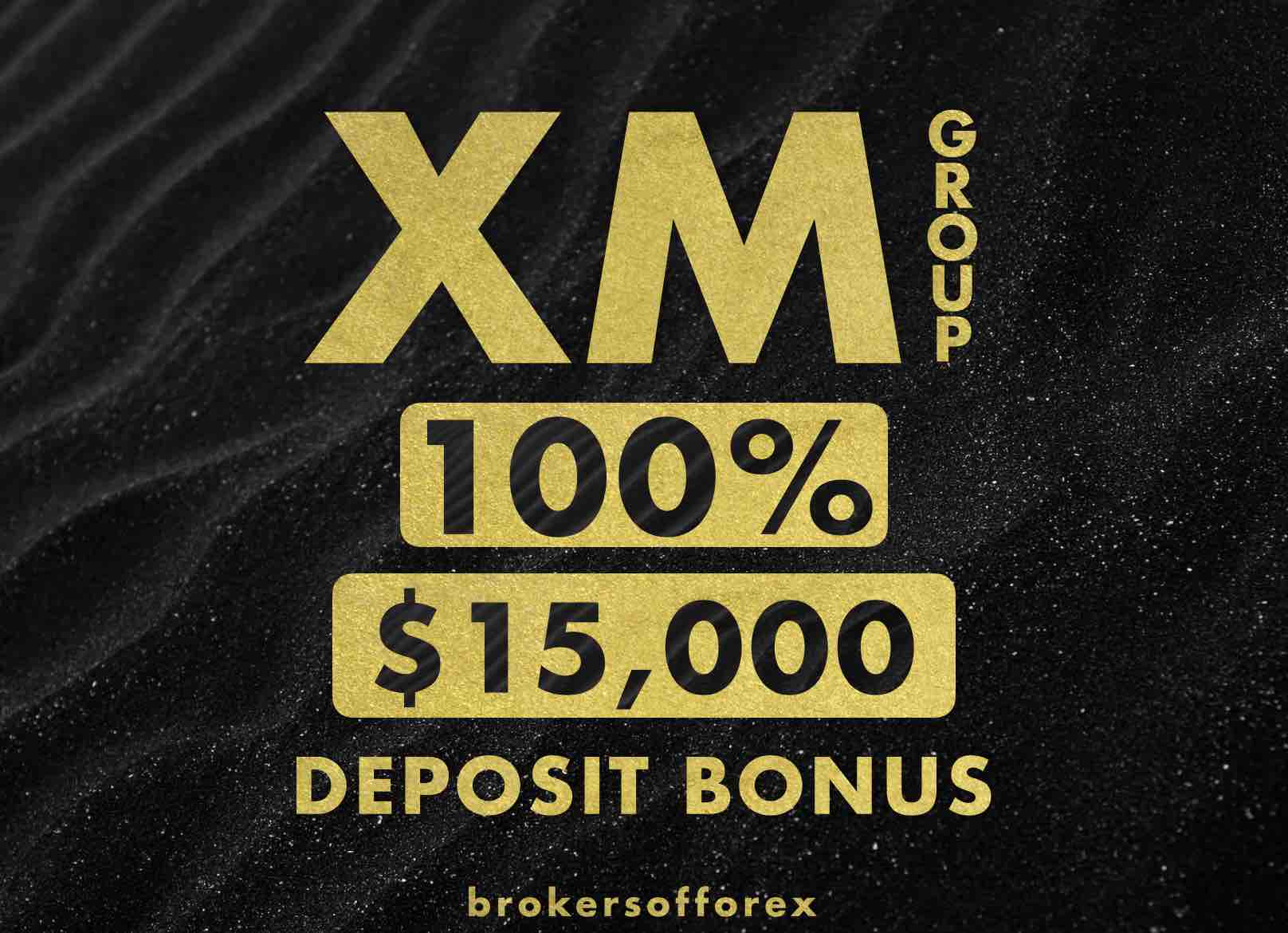 XM 100% deposit bonus up to $15,000
