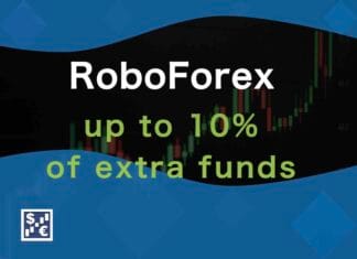 RoboForex – Up to 10% of extra funds RoboForex Up to 10% of extra funds