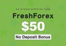 FreshForex – $50 No Deposit Bonus FreshForex $50 No Deposit Bonus