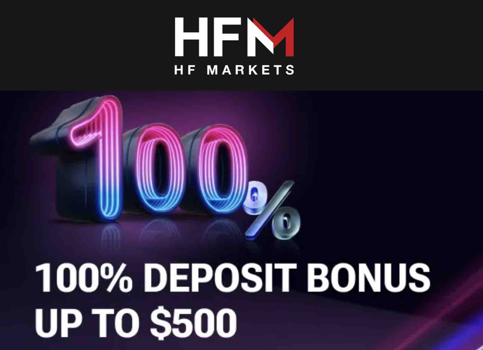 HFM 100% Deposit Bonus