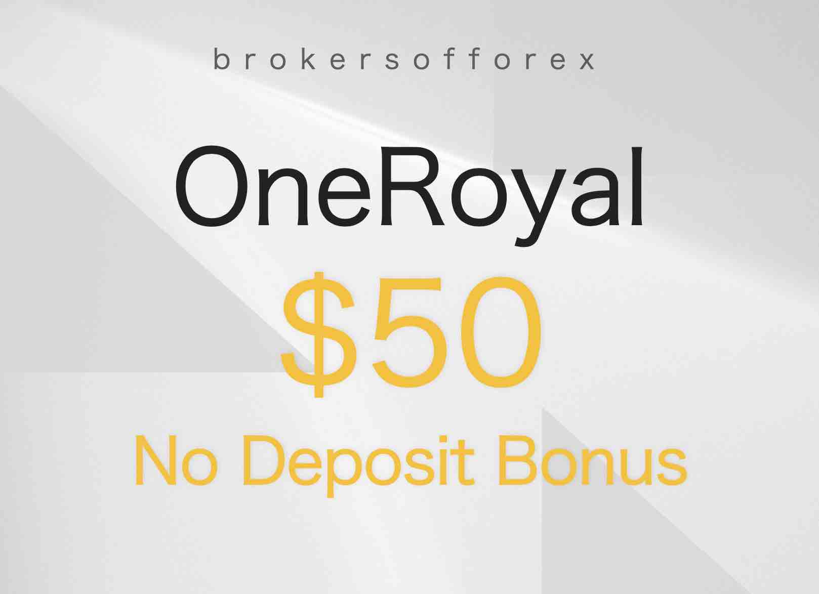 OneRoyal $50 No Deposit Bonus