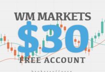 WM Markets – $30 Free Account WM Markets $30 Free Account