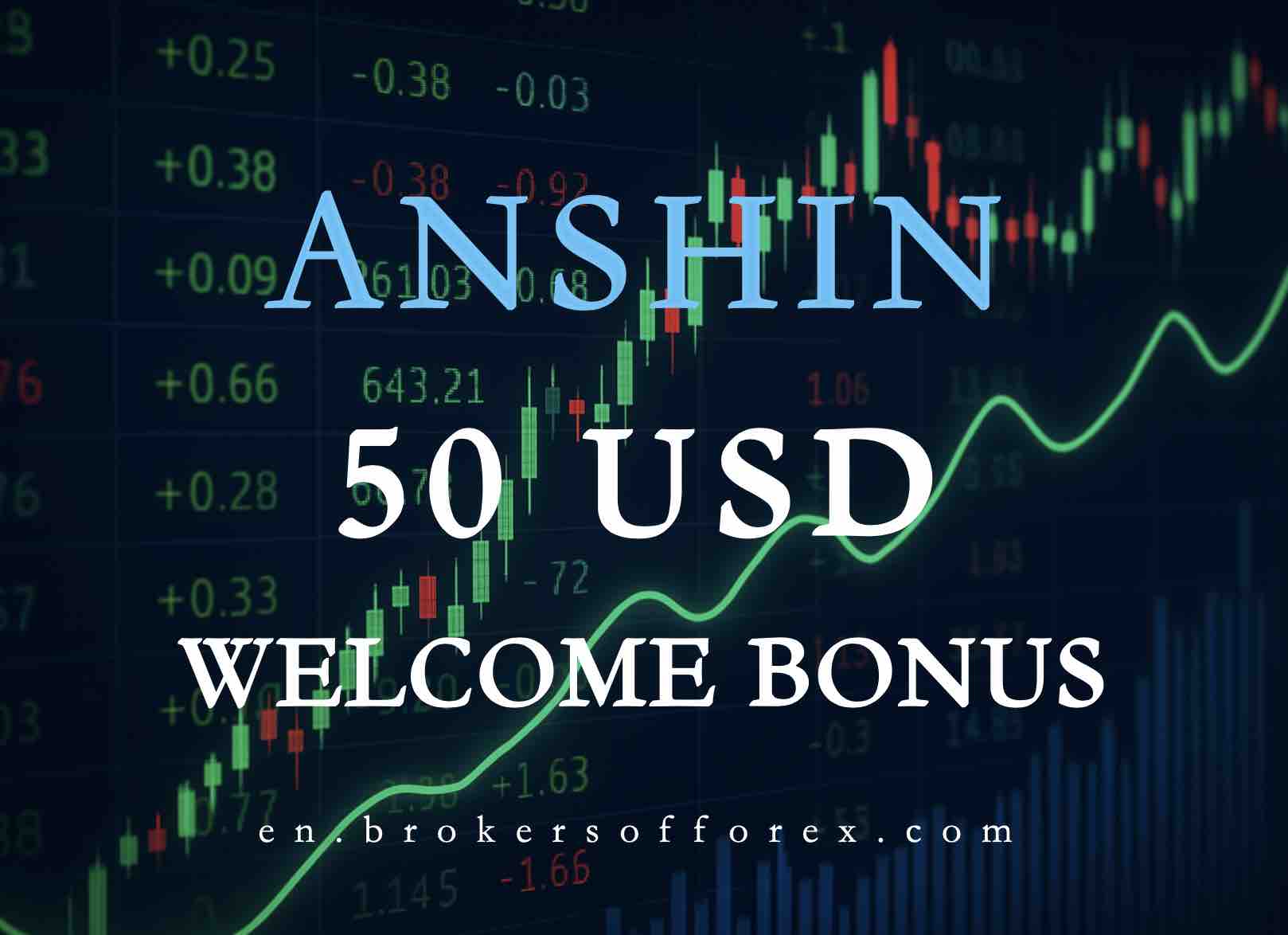 Anshin 50 USD Welcome Bonus