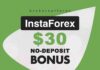 InstaForex $30 No-Deposit Bonus InstaForex $30 No-Deposit Bonus