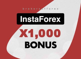 InstaForex X Bonus Promo: Up to 1,000x Deposit Bonus InstaForex Forex Deposit Bonus