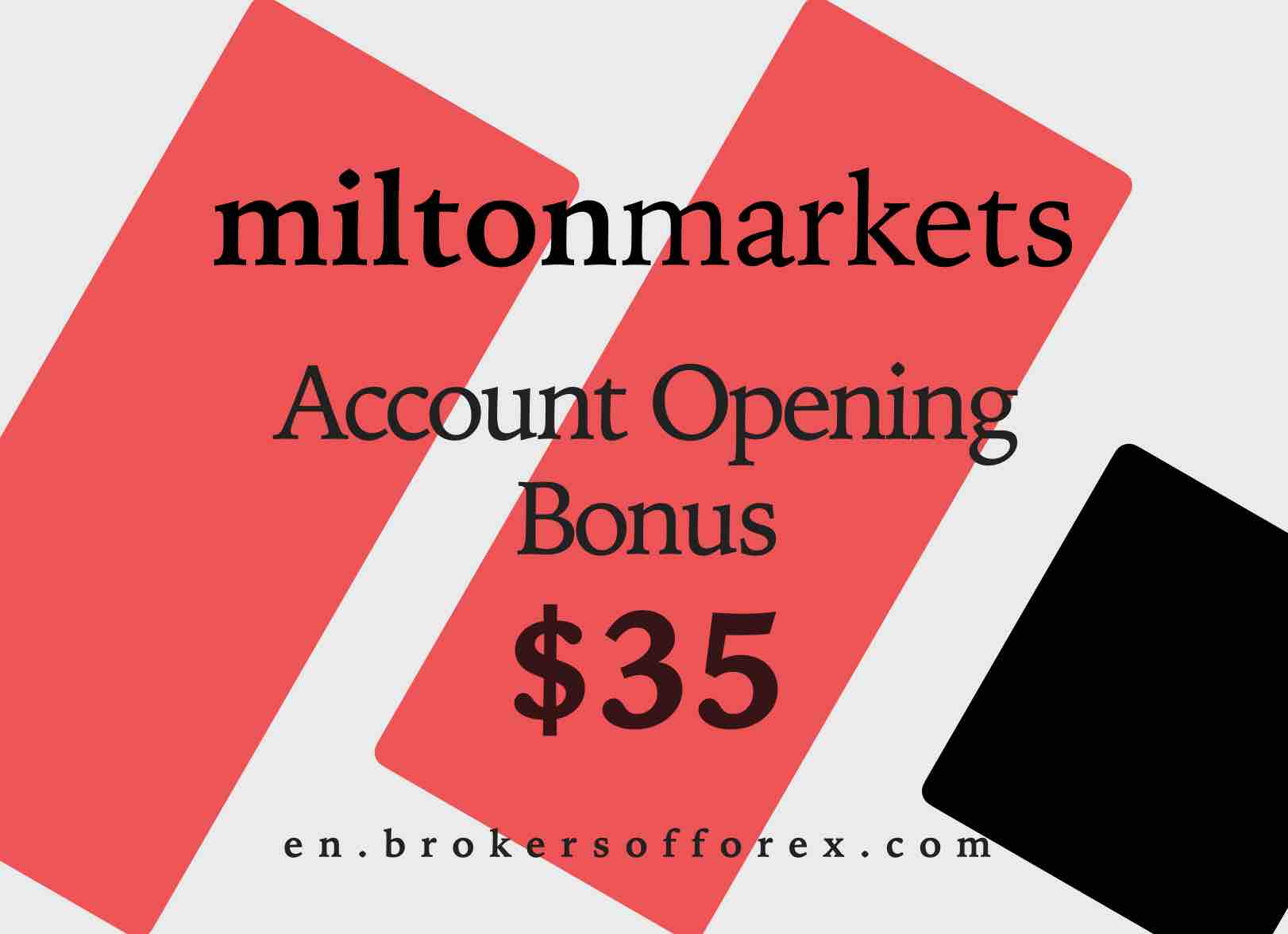 MiltionMarkets Account Opening Bonus $35