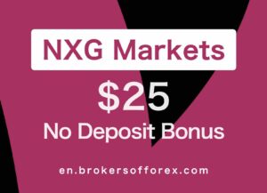 NXG Markets $25 No Deposit Bonus