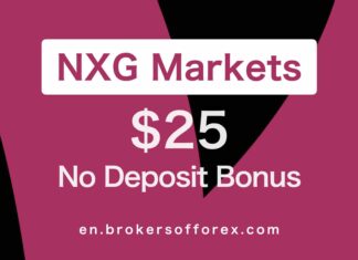 NXG Markets – $25 No Deposit Bonus NXG Markets $25 No Deposit Bonus