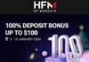 HFM – 100% Deposit Bonus HFM 100% Deposit Bonus