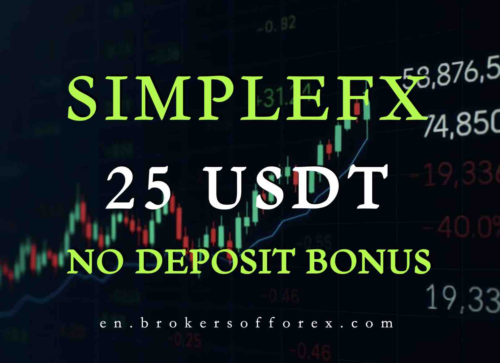 SimpleFX 25 USDT No Deposit Bonus