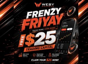 Weby Markets $25 Free Trading Capital