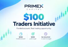 PrimeX Capital $100 Traders Initiative Review 2026: Is It a No Deposit Bonus? PRIMEX $100 Traders Initiative